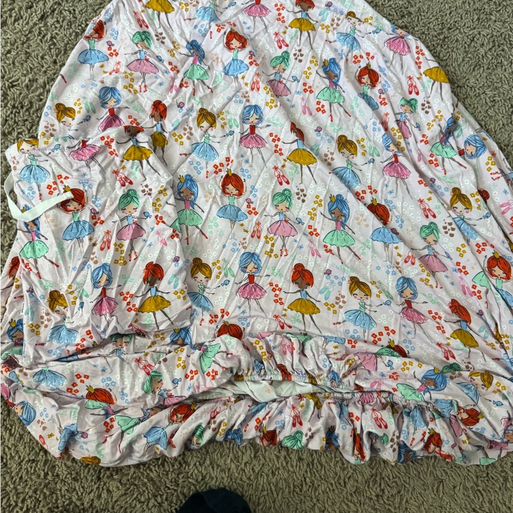 Little Sleepies crib sheet - Prima Ballerina